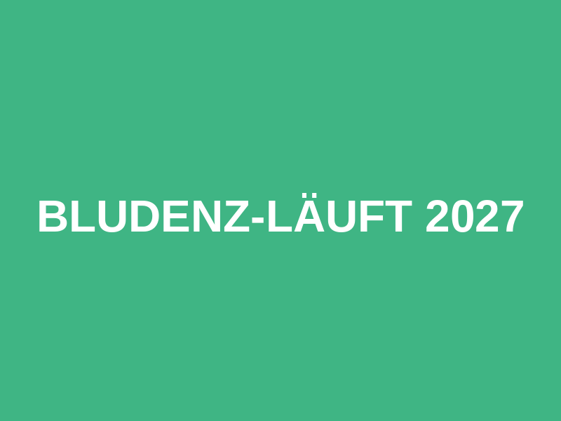 Bludenz-läuft 2027 Logo