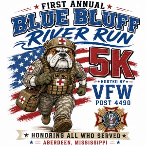 Blue Bluff River Run w VFW 4490 Aberdeen 5K