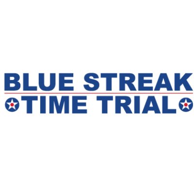 Blue Streak Time Trial Logo