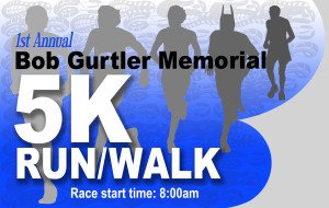 Bob Gurtler Memorial 5K Run/Walk Logo