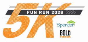 BOLD PENGUIN-SPENCER 5K FUN RUN Logo