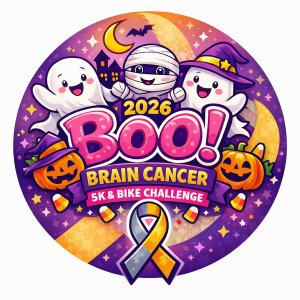 BOO! Brain Cancer 5K and Bike Challenge Logo