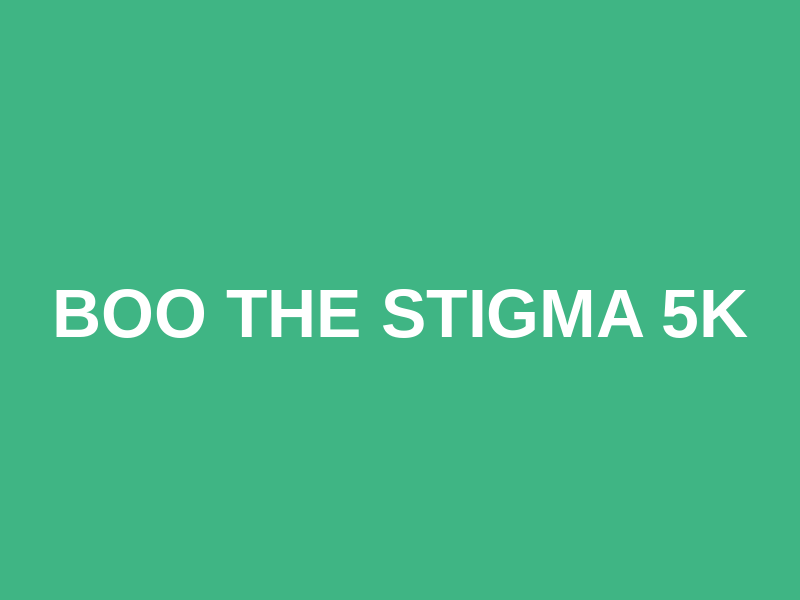 Boo the Stigma 5K Logo