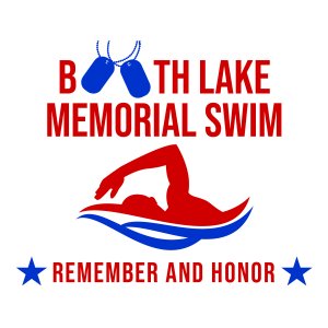 Booth Lake Memorial Swim Logo