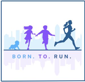 Born to Run 5k Logo