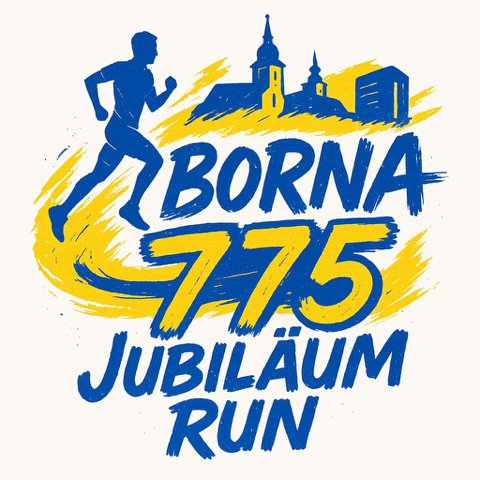 Borna 775 Jubiläum Run Logo