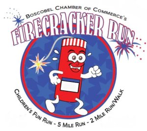 Boscobel Firecracker Run/Walk Logo