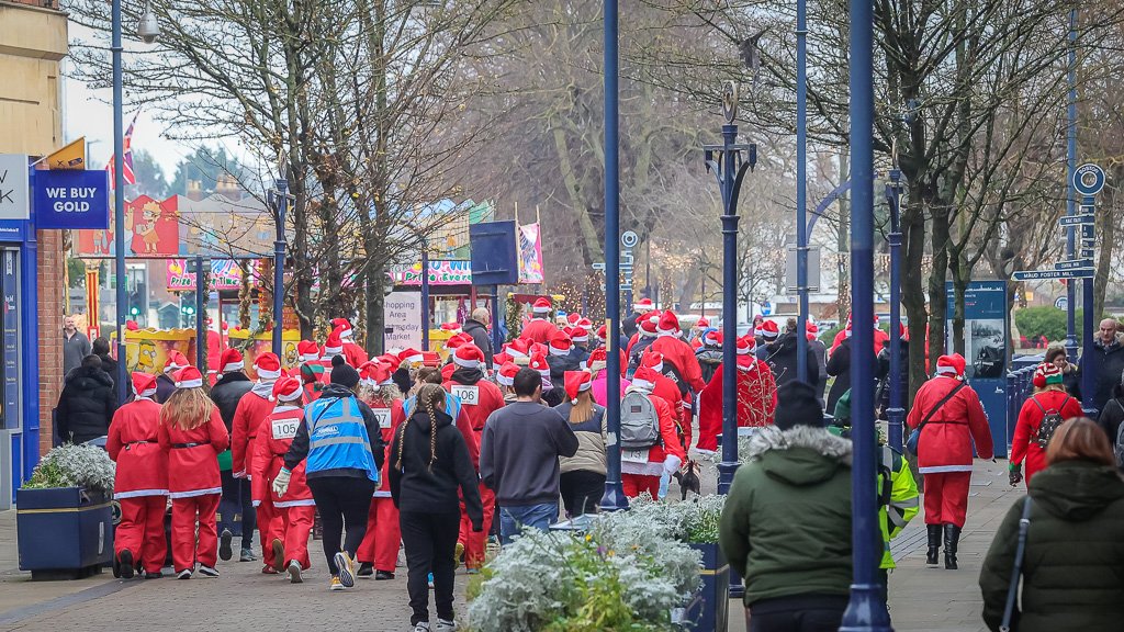 Boston Santa Run Logo