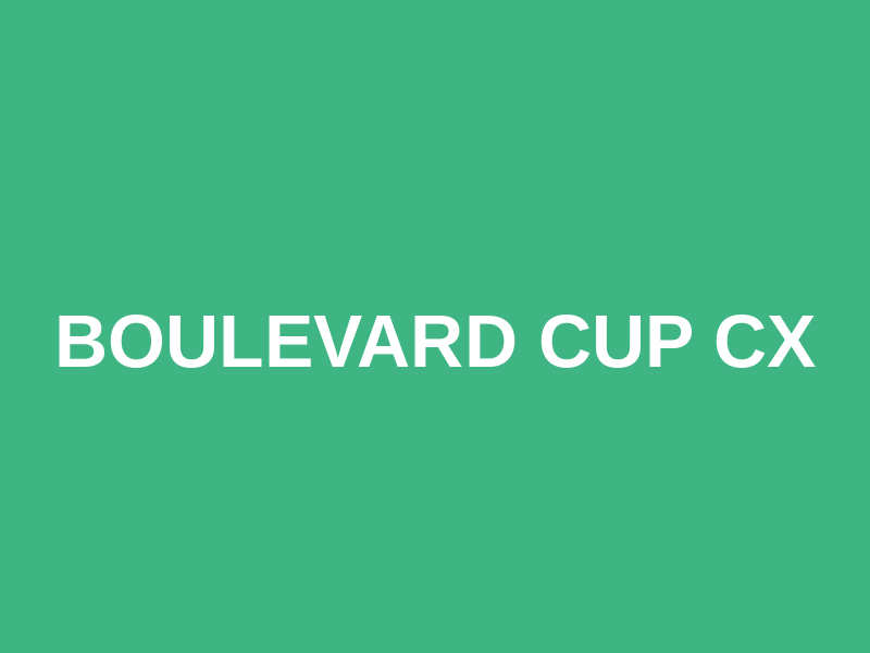 Boulevard Cup CX Logo