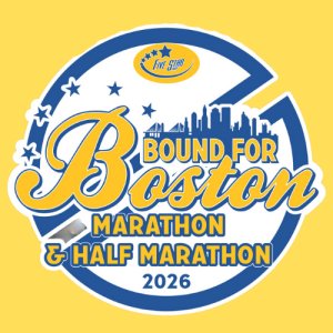Bound for Boston Marathon & Half Marathon - Atlanta Logo