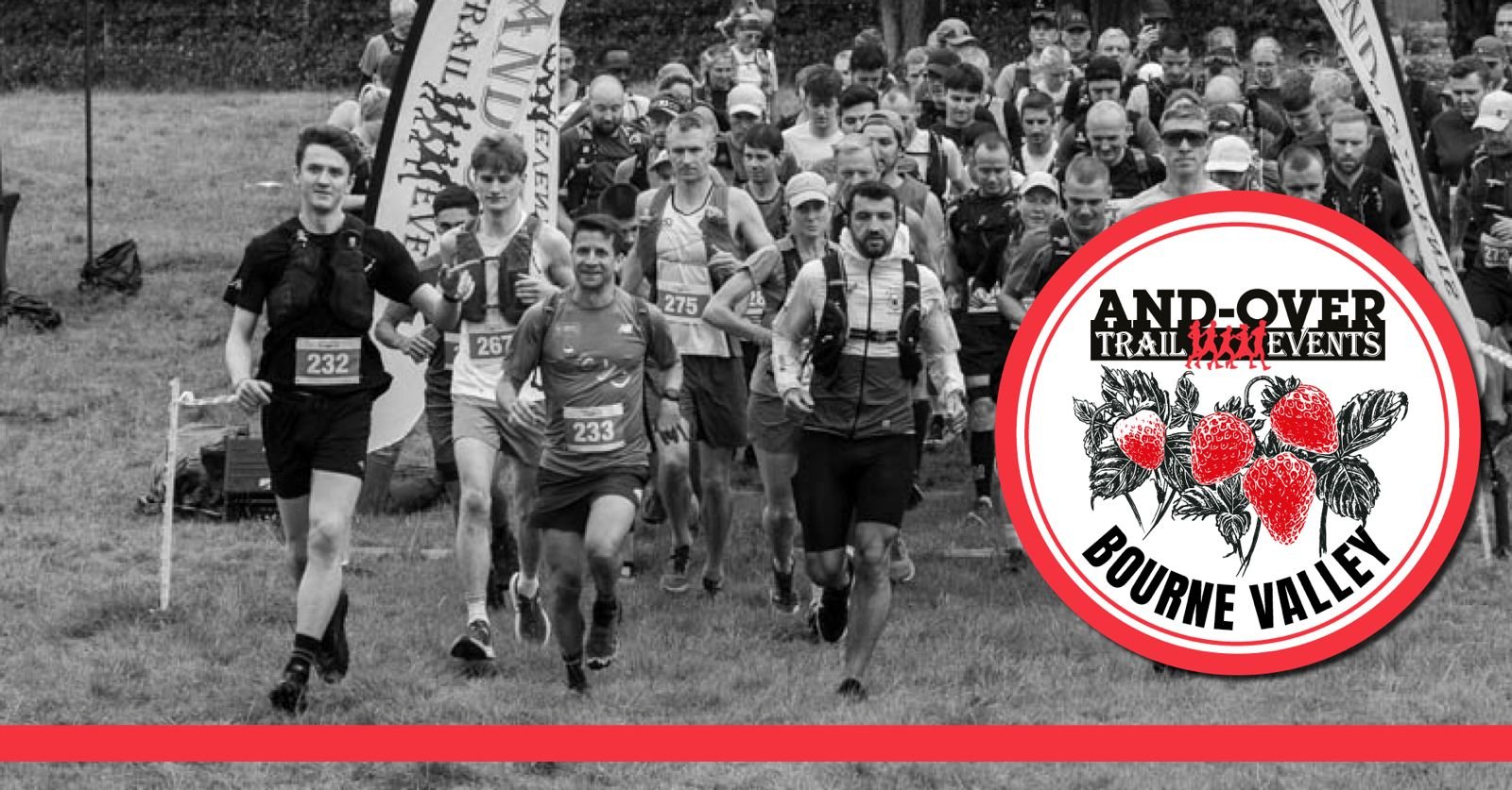 Bourne Valley Half. Logo