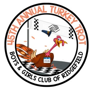 Boys & Girls Club of Ridgefield 45th Annual Turkey Trot Logo