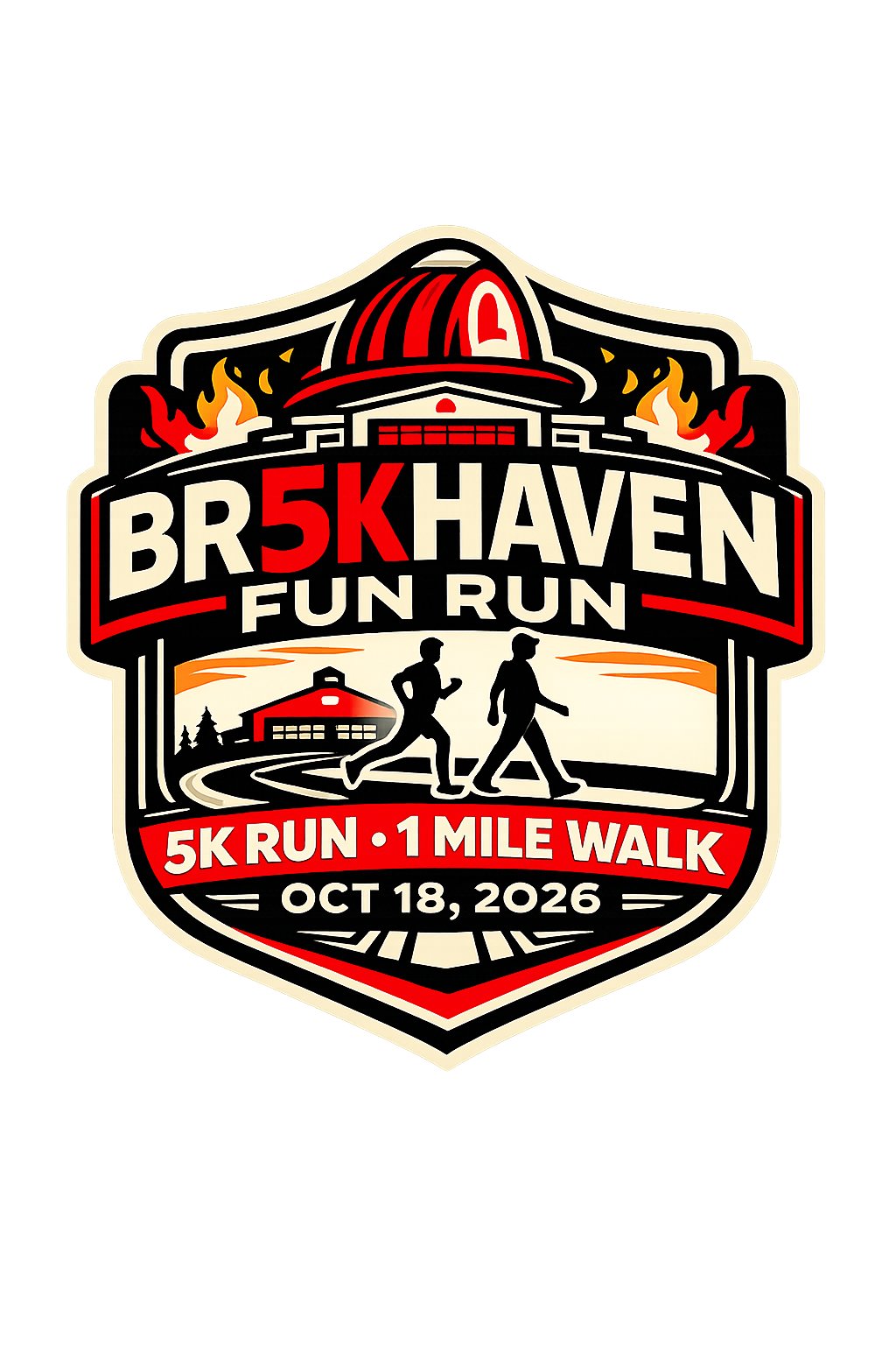 Br5Khaven Fun Run 2026 Logo