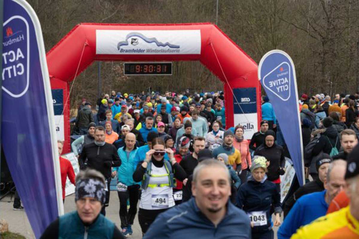 Bramfelder Winterlaufserie V. Lauf Logo