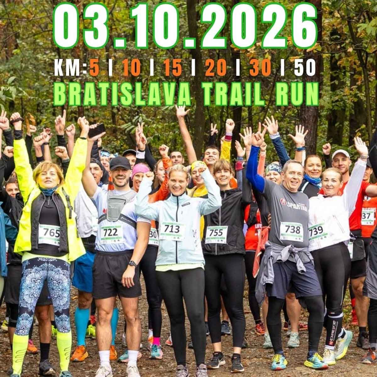 Bratislava Trail Run 5 I 10 I 15 I 20 I 30 I 50