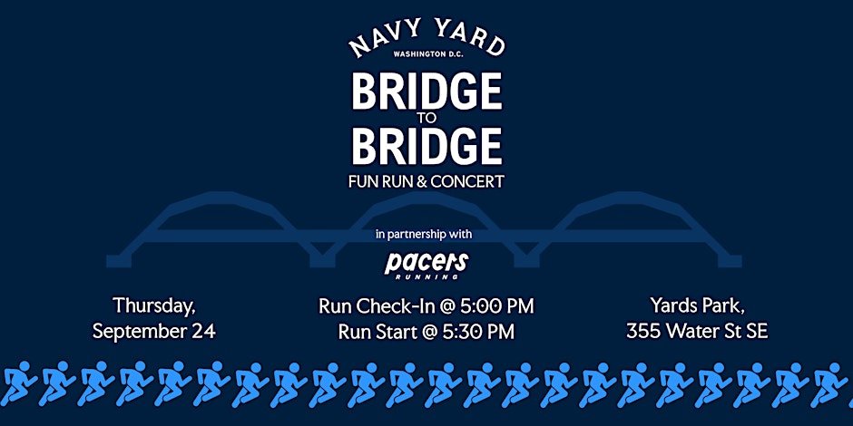 Bridge to Bridge Fun Run & Concert Logo
