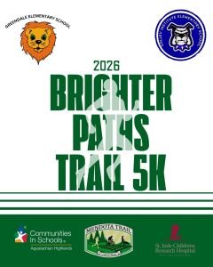 Brighter Paths Trail 5K Logo