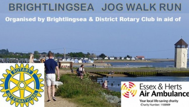 Brightlingsea Jog Walk Run in aid of Essex Air Ambulance 2026 Logo
