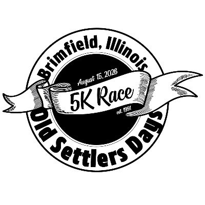 Brimfield Old Settlers Days 5K Logo