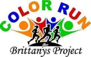 Brittany's Project Color Run Logo