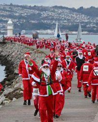 Brixham Seaside Santa Run 2026 Logo