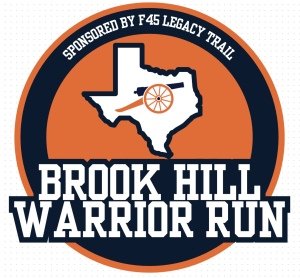 Brook Hill Warrior Trail Run Logo