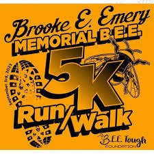 Brooke Elizabeth Emery Memorial 5k Run/Walk / 1 Mile Walk Logo