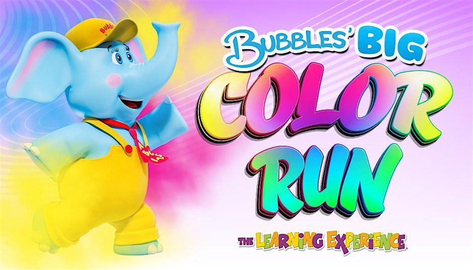 Bubbles' Big Color Run Logo