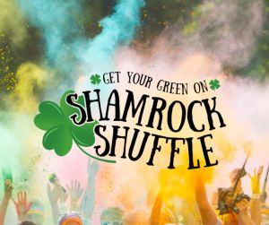 Burlington Shamrock Shuffle Logo