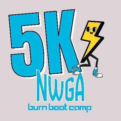 Burn Boot Camp NWGA 5K Logo