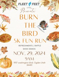 Burn the Bird 5k Fun Run Logo