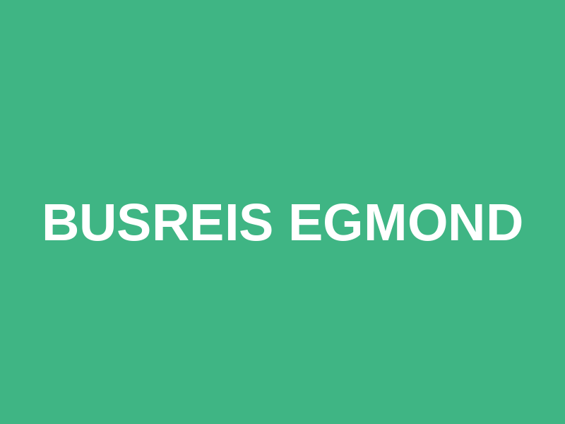 Busreis Egmond Logo