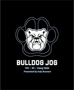 Butler Bulldog Jog - hosted by Indy Runners Logo
