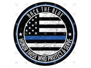 Butler's Back the Blue 5k Logo