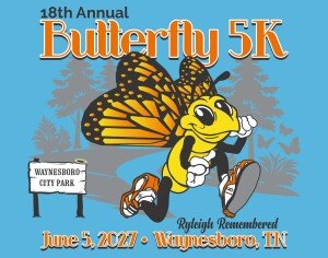 Butterfly Run: Ryleigh Remembered Logo