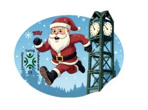C3's 3rd Annual Santa Trot - 5k! Logo