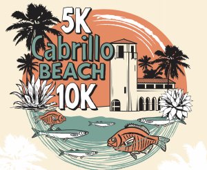 Cabrillo Beach 5K/10K Logo