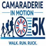 Camaraderie in Motion 5K Logo