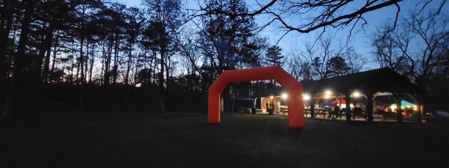 Camp Croft 50K, 50 Miler, and 100 Miler Logo