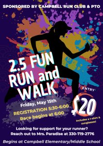 Campbell Color Craze 2.5-Mile Fun Run & Walk