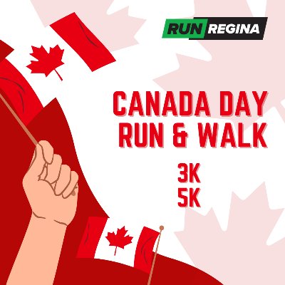 Canada Day Run & Walk Logo
