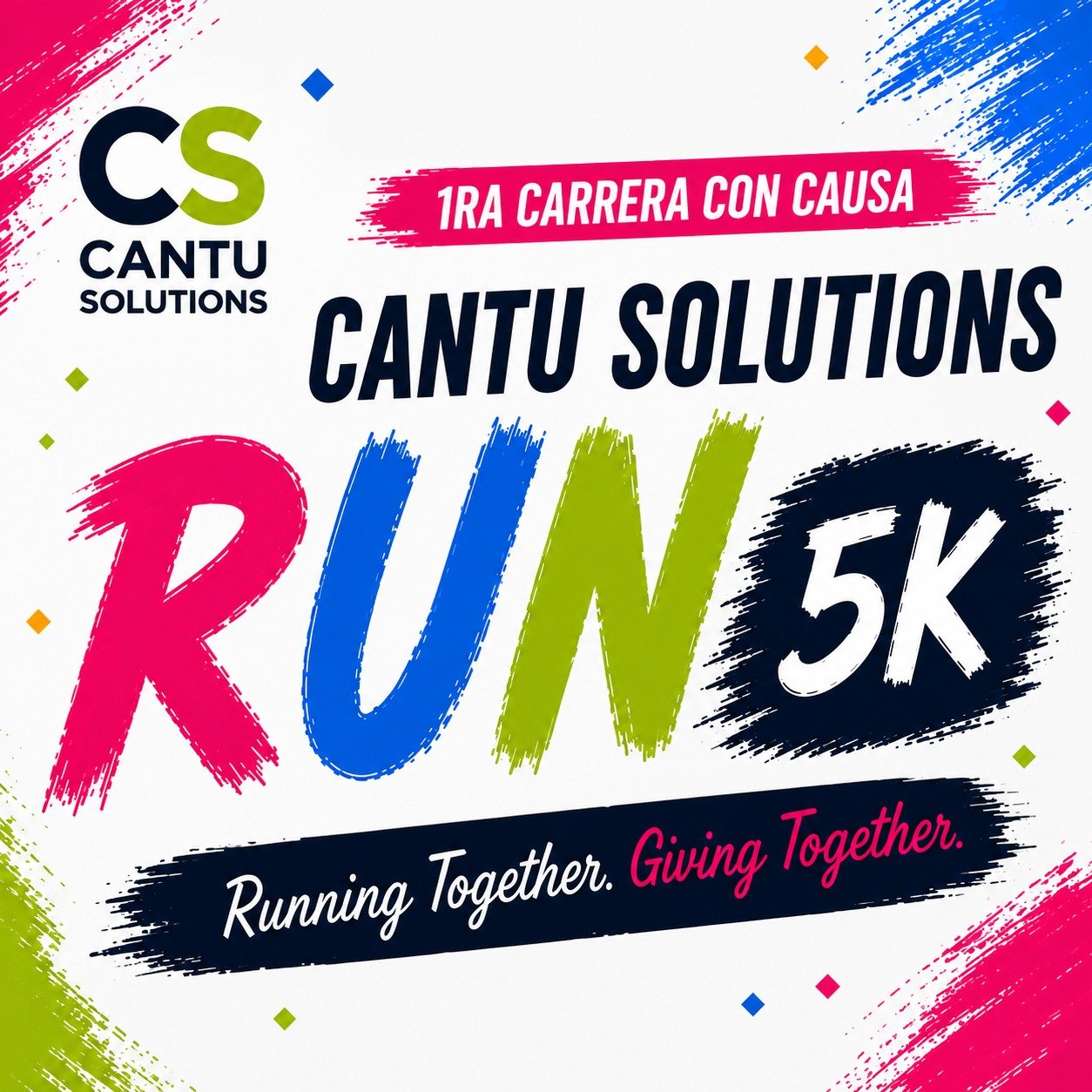 CANTU SOLUTIONS 5K RUN 2026 Logo