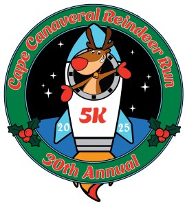 Cape Canaveral Reindeer Run 5K Logo