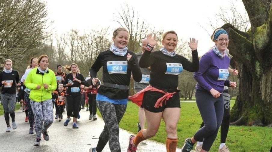 Cardiff 5k, 10k and Half Marathon Winter Warmer Run Logo