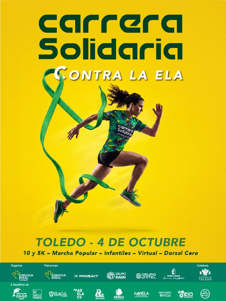 CARRERA SOLIDARIA CONTRA LA ELA - FUNDACIÓN EUROCAJA RURAL - 2026