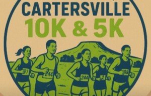 Cartersville 10K and 5K Logo