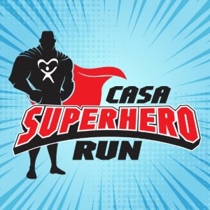 CASA Superhero Run Logo