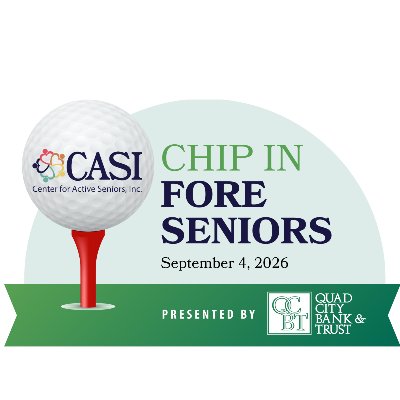 CASI's Chip in Fore Seniors Golf Classic Logo