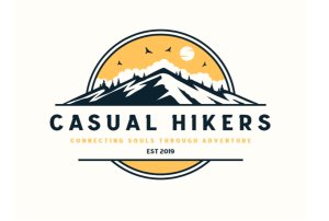 Casual Hikers 10k Walk/Run Logo
