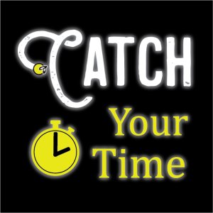 Catch Your Time: 1.5 Mile Prediction Run Logo